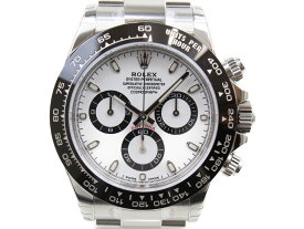 【完全未使用品】ROLEX　ロレックス　コスモグラフデイトナ　116500LN　ランダム　クロノグラフ　SS　ステンレススチール　セラミック　ブラック　ホワイト　メンズ　腕時計【中古】