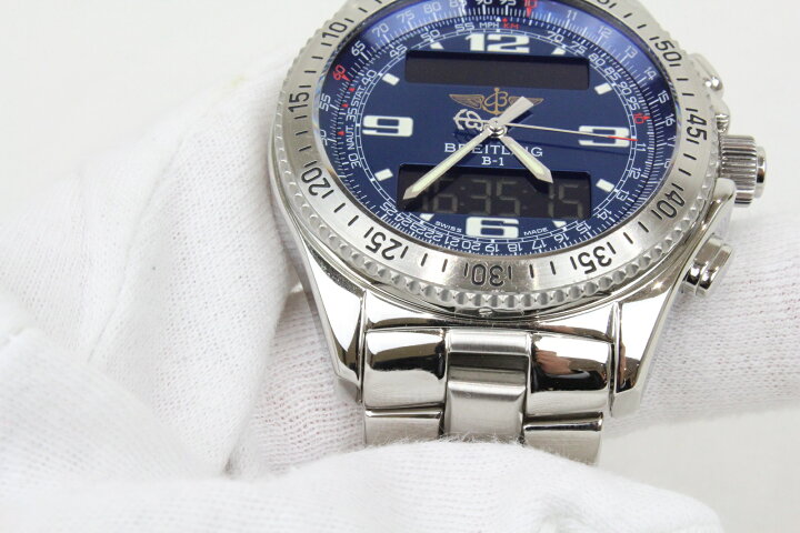 楽天市場】BREITLING ブライトリング B1 A68362 クオーツ デジタル 