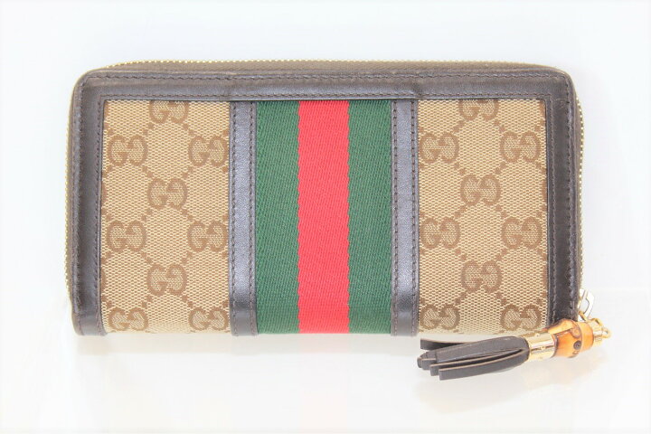 楽天市場】Gucci グッチ 353651 0416 GGキャンバス ラウンドファスナー 