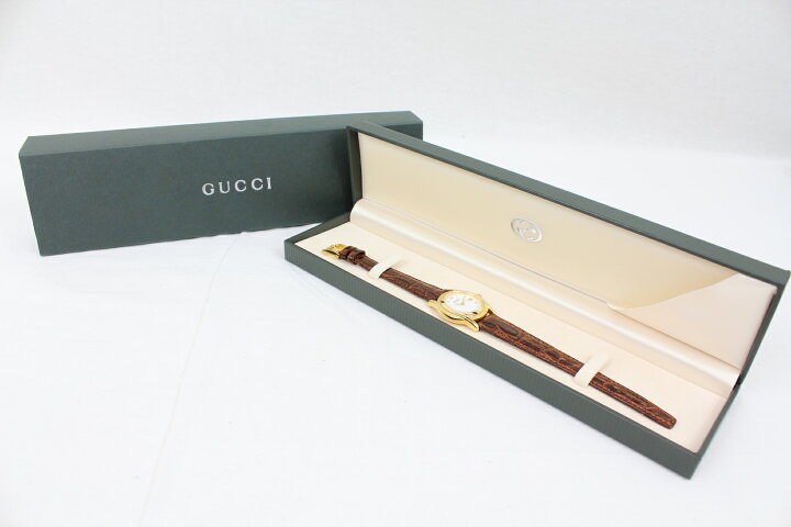 楽天市場】GUCCI グッチ 5400L クオーツ 革ベルト ゴールド 