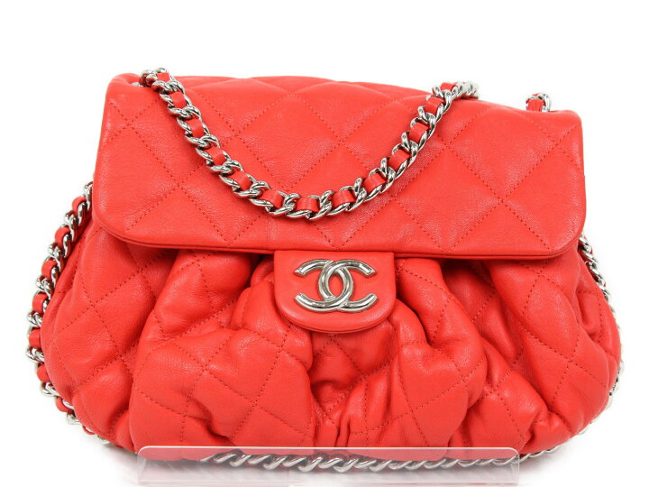 楽天市場】CHANEL マトラッセ チェーンアラウンド A49914 ラムスキン  