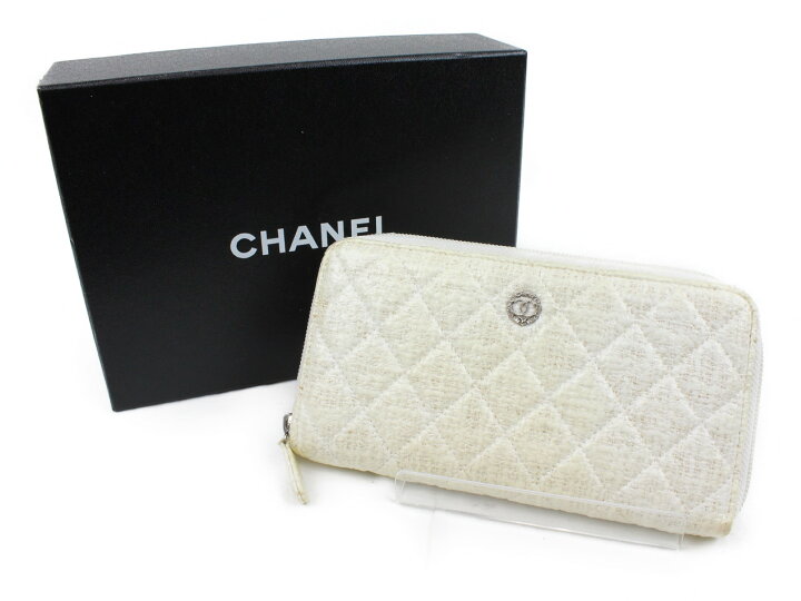 楽天市場】【2013年春夏】CHANEL シャネル ラウンドファスナー長財布 