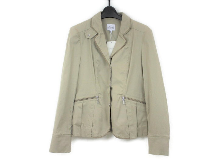 楽天市場】Armani Collezioniジャケット コート アウターベージュ 