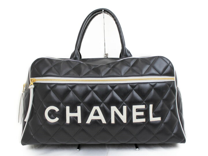 楽天市場】CHANEL シャネル A05943 ボストンバッグ マトラッセ カーフ 