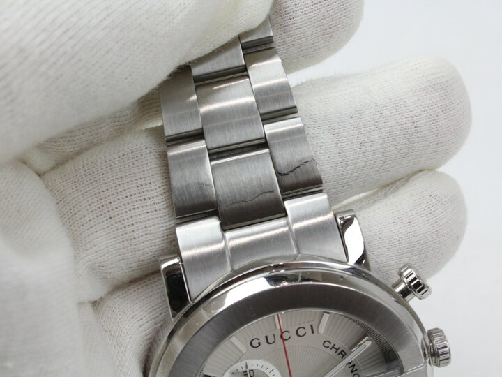 楽天市場】【ギャラ有】GUCCI グッチ Gクロノ YA101339 クオーツ 