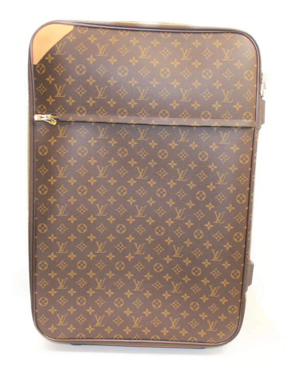 楽天市場】【部品新品交換済】LOUIS VUITTON ペガス65 キャリーバッグ 