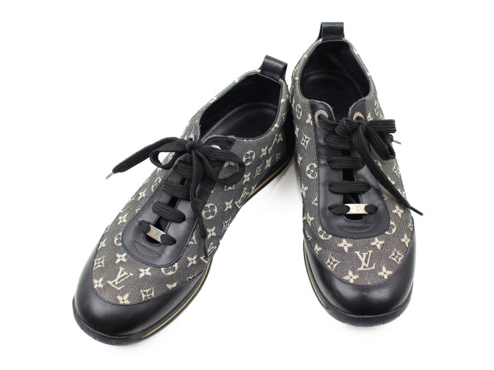 楽天市場】サイズ38 1/2 約24.5cmLOUIS VUITTON ルイヴィトン 