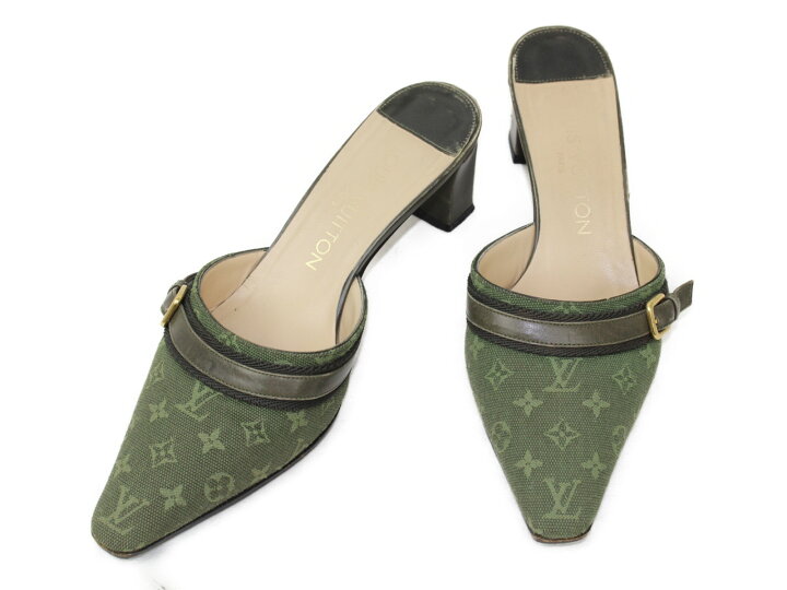 楽天市場】サイズ34 1/2 約22cmLOUIS VUITTON ルイヴィトン モノグラム  