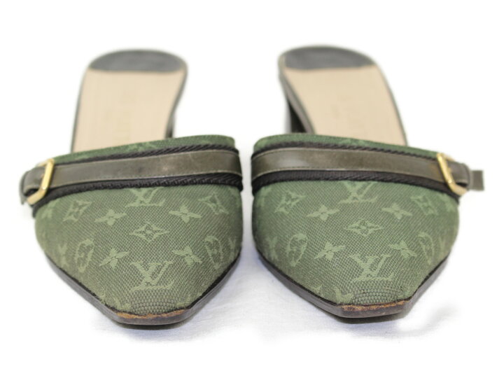 楽天市場】サイズ34 1/2 約22cmLOUIS VUITTON ルイヴィトン モノグラム 