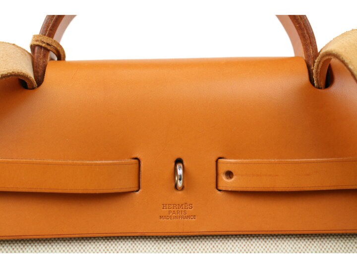 楽天市場】【1998年製】HERMES エルメス エールバッグMM □B刻印 