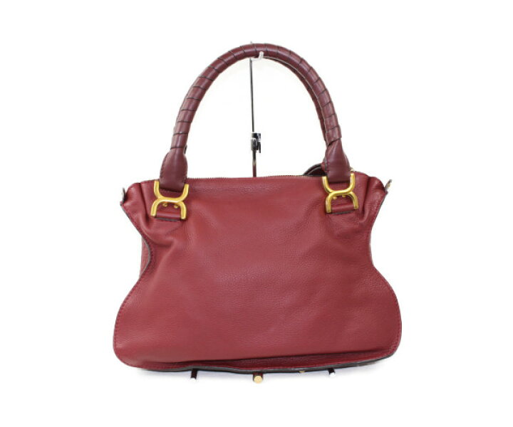 楽天市場】【ギャラあり】 CHLOE クロエ マーシー ワインレッド系  