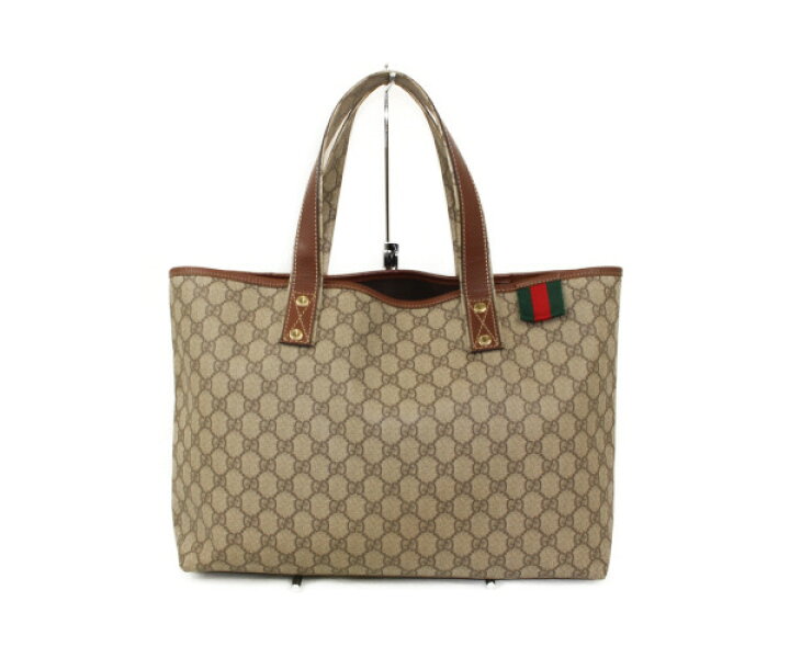 楽天市場】 Gucci GGプラストートバッグ211134 001998ベージュ系 