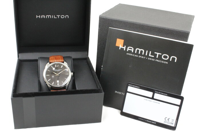 楽天市場】HAMILTON ハミルトン ジャズマスター H386150 自動巻き 