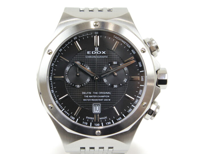 楽天市場】EDOX エドックス デルフィン クロノグラフ 10108-3-NIN 