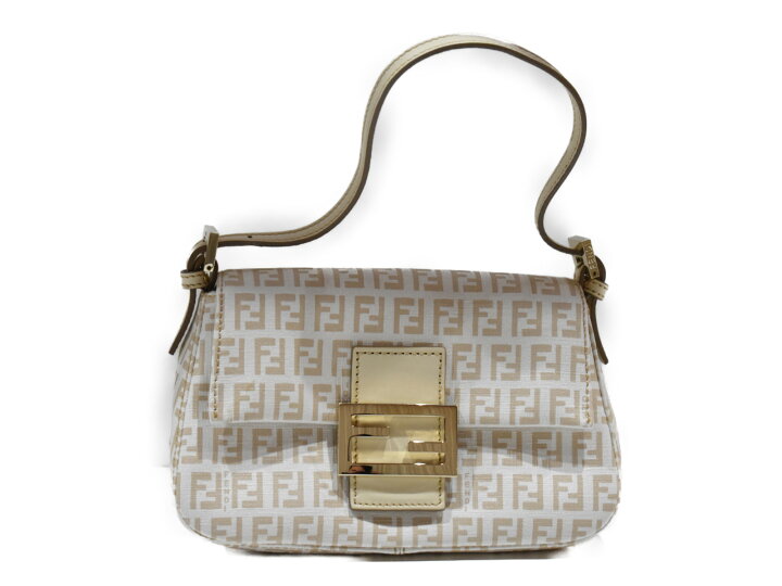 楽天市場】【☆中古特上品☆】FENDI ハンドバッグ 8BR180-FB5ズッカ柄 
