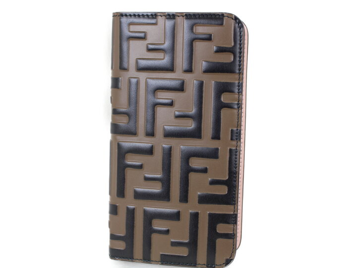 楽天市場】【箱あり】FENDI フェンディ iPhoneXカバー 7AR675 ズッカ柄 