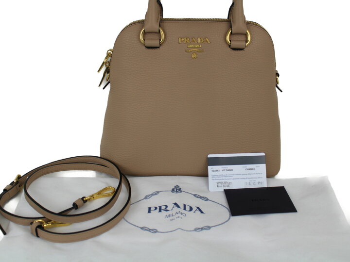楽天市場】【ギャランティーカード有】【布袋有】PRADA プラダ 