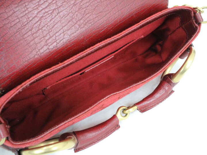楽天市場】 GUCCI グッチ ホースビットショルダーバッグ 114923 レッド 