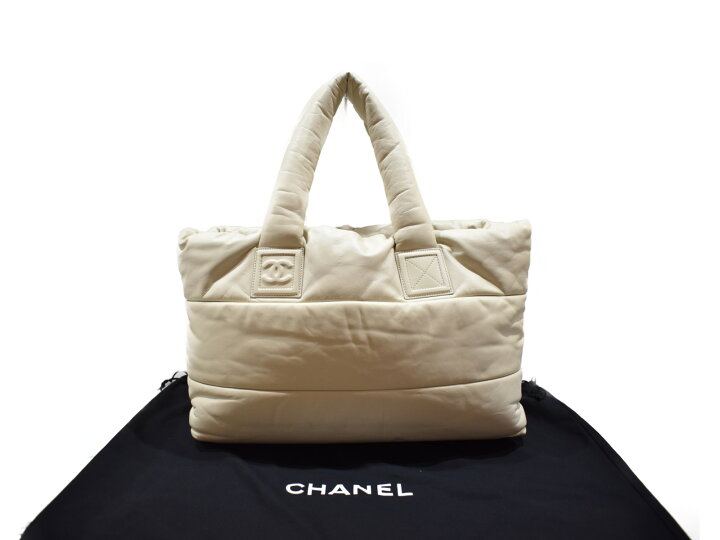 楽天市場】【ギャラ・布袋あり】CHANEL コココクーン A47107 ホワイト 