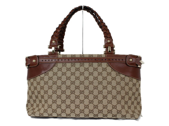 楽天市場】【布袋あり】GUCCI グッチ GG柄ホースビットバッグ 137365 