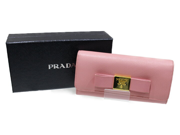 楽天市場】【箱、カードケース付き】PRADA プラダ サフィアーノ 1MH132 