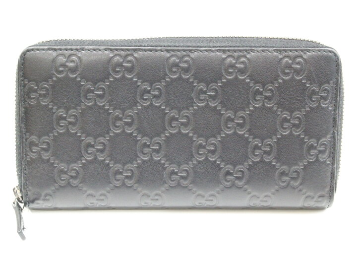 楽天市場】GUCCI ジップアラウンド ロングウォレット 307987 ブラック 
