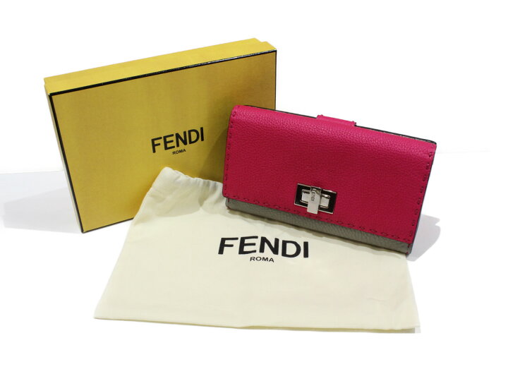 楽天市場】【銀座シックス店限定☆】FENDI ピーカブーウォレット 