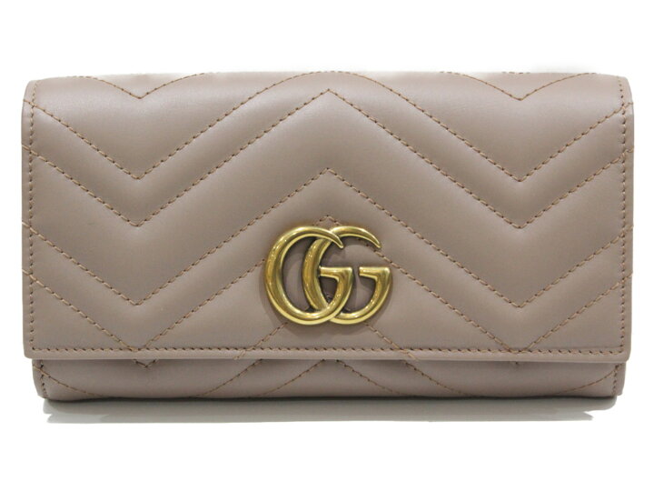 楽天市場】【箱・布袋付き】GUCCI グッチ GGマーモント 95040 ピンク 