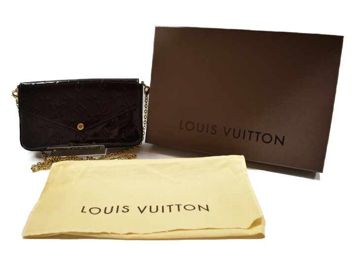 楽天市場】LOUIS VUITTONポシェット・フェリシー M61267 ヴェルニ  
