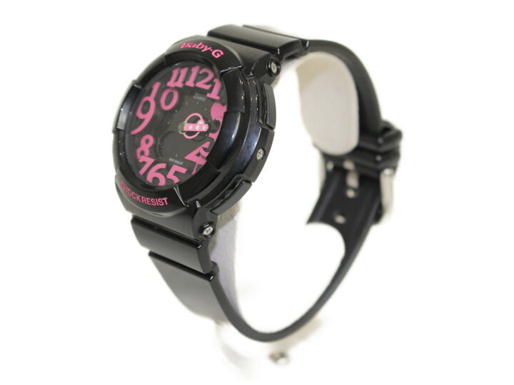 楽天市場】CASIO カシオ Baby-G BGA-130-1BJF ステンレススチール SS 
