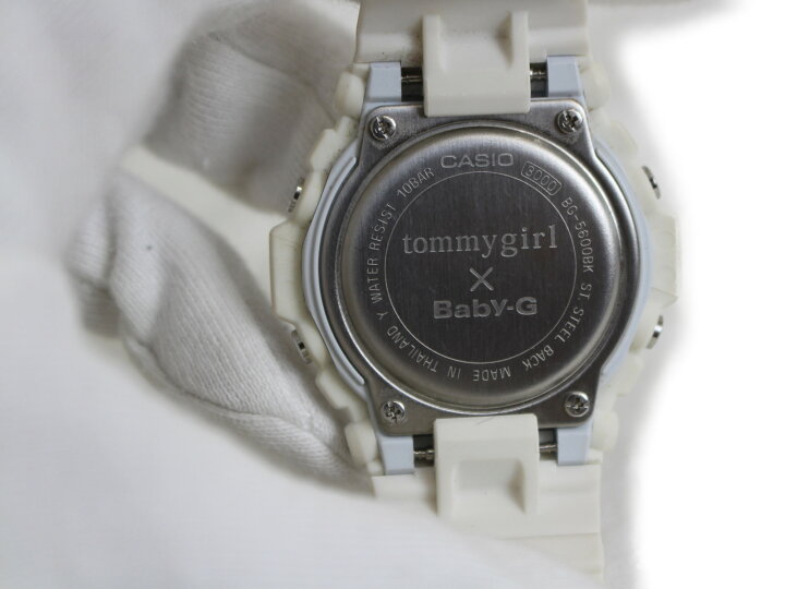 楽天市場】【TOMMY GIRLコラボ限定】CASIO Baby-G BG-5600BK 