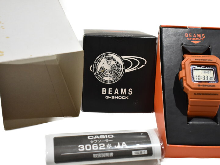 楽天市場】【BEAMSコラボ☆】CASIOG-SHOCK G-5500BE 樹脂 タフソーラー 