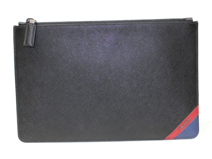 楽天市場】【☆未使用品☆】【箱・ギャラあり】PRADA プラダ クラッチ 