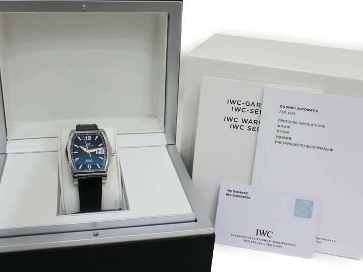 楽天市場】IWC アイダブルシー ダ・ヴィンチ IW452312 自動巻き  