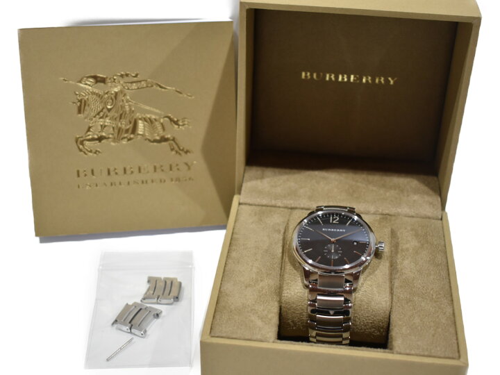 楽天市場】【箱有り☆】BURBERRY時計 BU10005 ステンレス クォーツ 