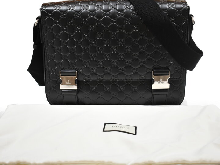 楽天市場】【特上品☆】GUCCIグッチシマメッセンジャーバッグ 406367 