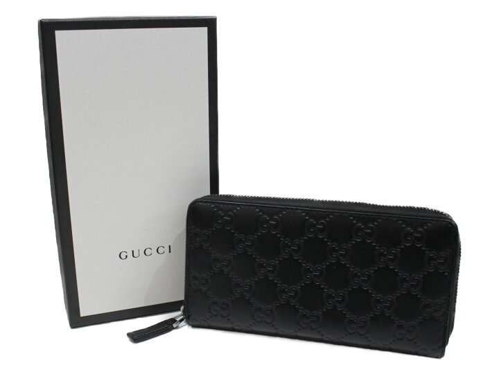 楽天市場】【箱あり】GUCCI GUCCIシマラウンドファスナー長 