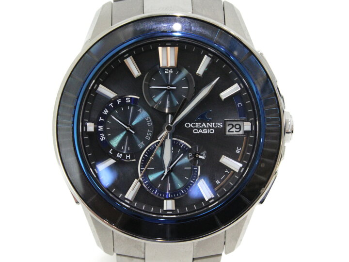 楽天市場】【江戸切子世界3000本限定】CASIO カシオ オシアナス マンタ 