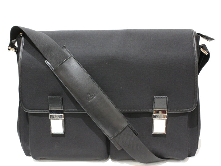 楽天市場】GUCCI メッセンジャーバッグ 92538・002058 ブラック 