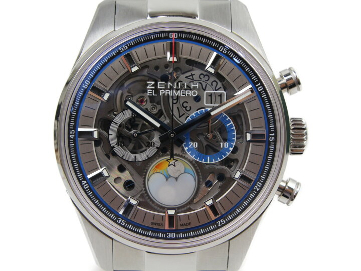 楽天市場】ZENITH ゼニス エル・プリメロ グランドデイト フルオープン 