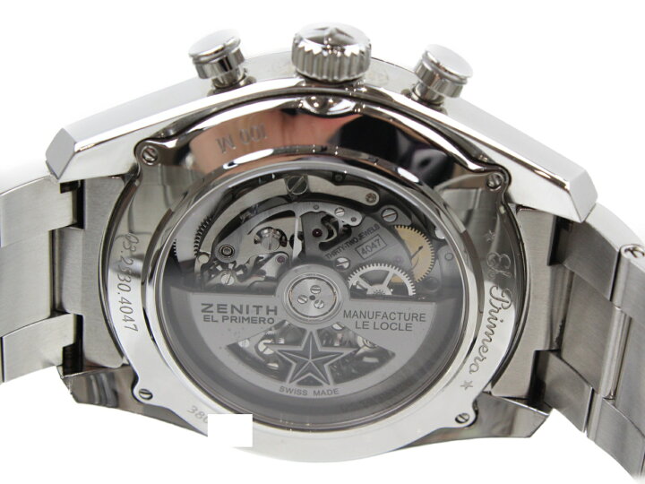 楽天市場】ZENITH ゼニス エル・プリメロ グランドデイト フルオープン 