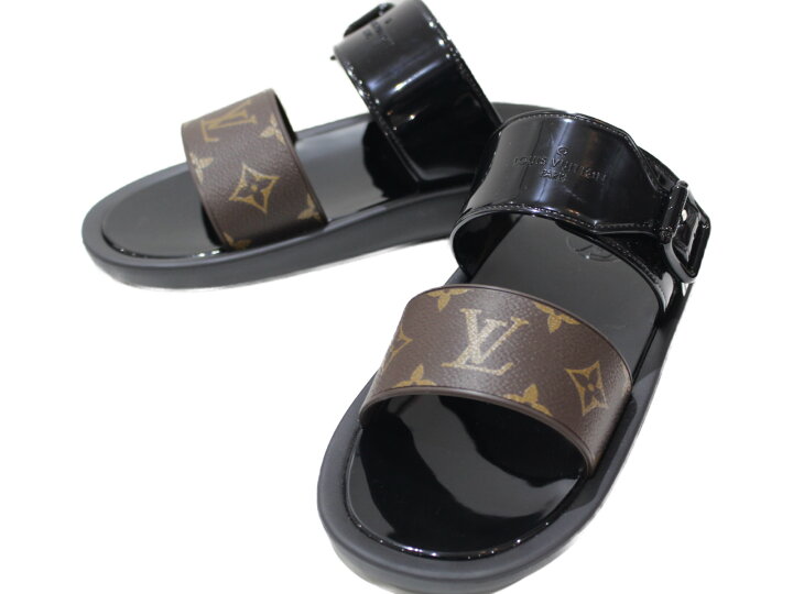 楽天市場】LOUIS VUITTON サンバス・ラインミュール 1A66WY ラバー  