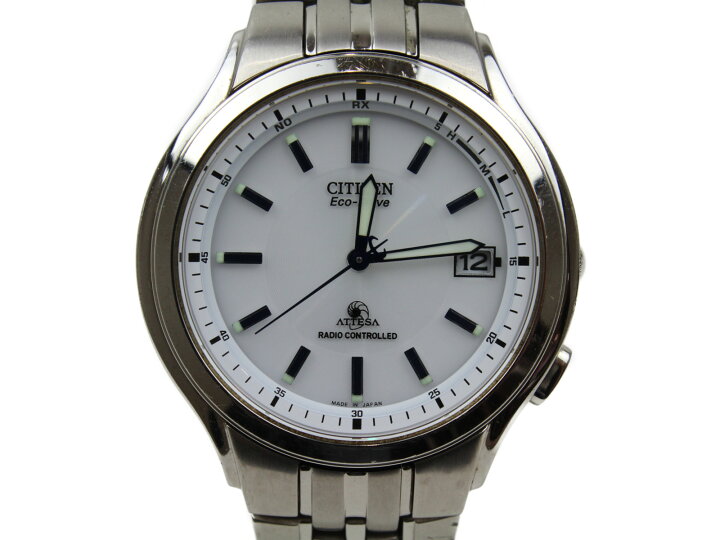 楽天市場】CITIZEN シチズン アテッサ H415-T008631 電波ソーラー 