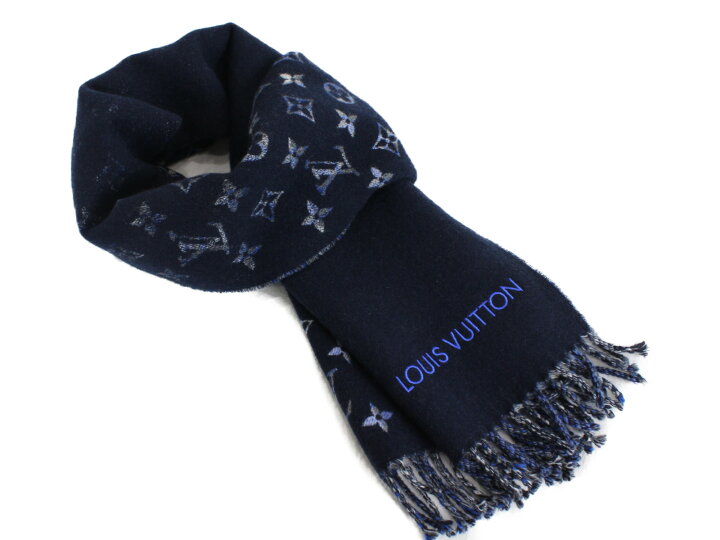 楽天市場】【リバーシブル】LOUIS VUITTON ルイヴィトン エシャルプ  
