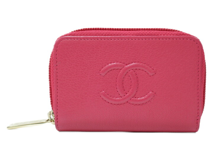 楽天市場】【箱・布袋・ギャラあり】CHANEL ジップコインパース A68890 