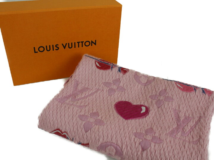 Louis Vuitton】ロゴマニア 拭か アラフォリバレンタイン限定