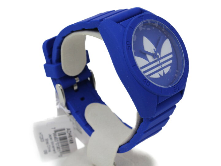 楽天市場】adidas アディダス ADH6169 クオーツ ラバー ブルー メンズ 