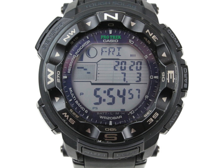 楽天市場】CASIO カシオ PROTREK プロトレック PRW-2500 ブラック  