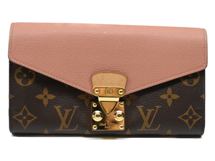 楽天市場】 LOUIS VUITTON ポルトフォイユ パラス M64352 モノグラム 