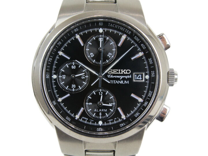 楽天市場】SEIKO セイコー 7T62-0AZ0 クオーツ クロノグラフ デイト 